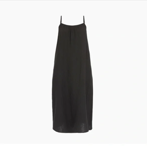 Sol Angeles | Dresses | Sol Angeles Black Gauzy Maxi Dress Medium Large |  Poshmark